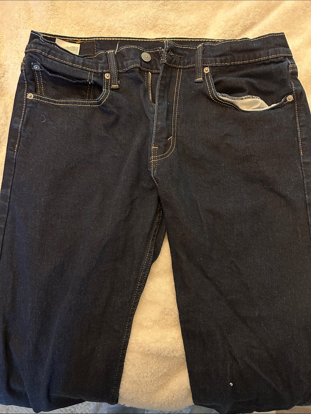 Levi's Men's Indigo Straight Leg Jeans